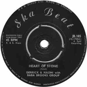 Derrick & Naomi With Baba Brooks Group / Derrick Morgan With Baba Brooks Group - Heart Of Stone / Let Me Go flac album
