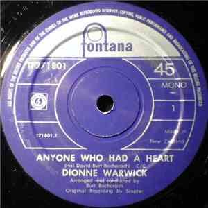 Dionne Warwick - Anyone Who Had A Heart / The Love Of A Boy flac album