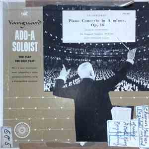 Edvard Grieg - The Vanguard Symphony Orchestra, Franz Litschauer - Piano Concerto In A Minor, Op. 16 (Orchestra Accompaniment) flac album