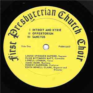 First Presbyterian Church Choir, Atlanta - Untitled flac album