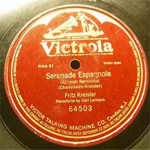 Fritz Kreisler - Serenade Espagnole flac album