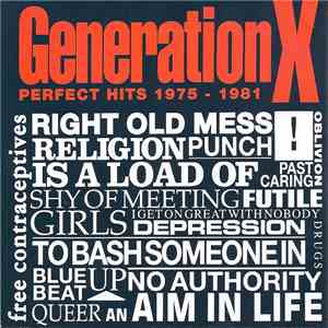 Generation X  - Perfect Hits 1975 - 1981 flac album