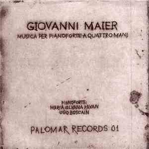 Giovanni Maier - Musica Per Pianoforte A Quattromani flac album