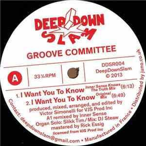 Groove Committee - I Want You To Know flac album