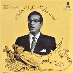 Habib Wali Mohammad - Yaad-e-Rafta flac album
