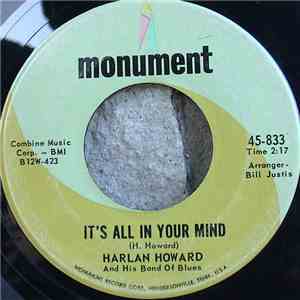 Harlan Howard And His Band Of Blues - It's All In Your Mind / I Can't Stand It flac album