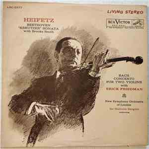 Heifetz - Beethoven . Bach, Brooks Smith  - Sonata No. 9 In A "Kreutzer" flac album