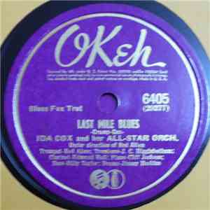 Ida Cox And Her All-Star Orch. - Last Mile Blues / I Cant Quit That Man flac album