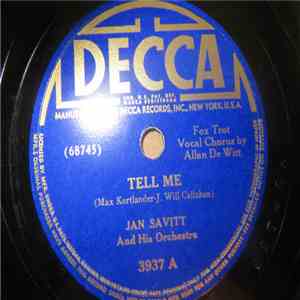 Jan Savitt And His Orchestra - Tell Me / Nocturne In E Flat Major Op. 9, No. 2 flac album