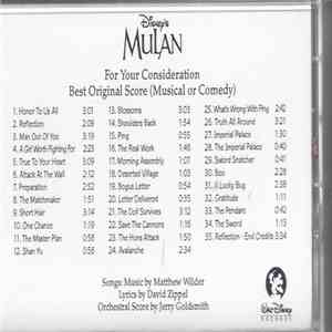 Jerry Goldsmith - Mulan flac album