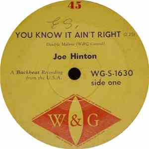 Joe Hinton  - You Know It Ain't Right / Love Sick Blues flac album