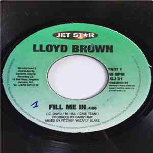 Lloyd Brown - Fill Me In flac album