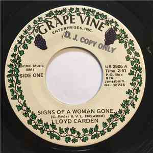 Lloyd Carden - Signs Of A Woman Gone flac album