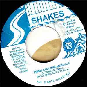 Micky Fabulous & Tyrical - Render Back Some Assistance flac album