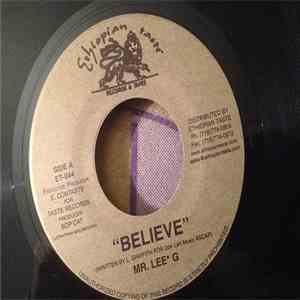 Mr. Lee G - Believe flac album