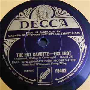 Paul Whiteman's Four Modernaires - The Hot Gavotte / The Hoiriger Schottische flac album