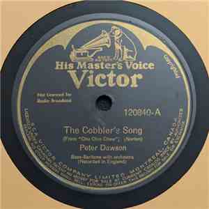 Peter Dawson - The Cobbler's Song / The Mountains O'Mourne flac album