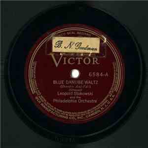 Philadelphia Symphony Orchestra Under The Direction Of Leopold Stokowski - Blue Danube Waltz / Tales From The Vienna Woods flac album