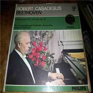 Robert Casadesus , Beethoven , Das Concertgebouw-Orchester, Amsterdam , Hans Rosbaud - Beethoven Klavierkonzert Nr. 5 Es-Dur Op. 73 flac album
