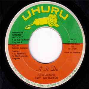 Roy Richards - A It Dis flac album