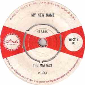 The Maytals - My New Name / It's No Use flac album