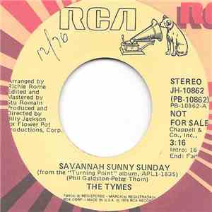 The Tymes - Savannah Sunny Sunday flac album
