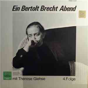 Therese Giehse - Ein Bertolt Brecht Abend Mit Therese Giehse - 4. Folge flac album