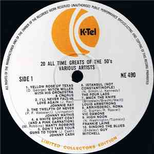 Various - 20 All Time Greats Of The 50's flac album