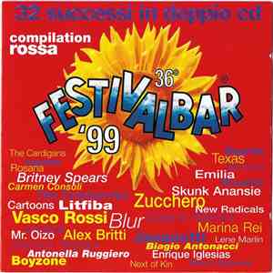Various - 36° Festivalbar '99 - Compilation Rossa flac album