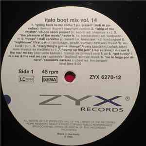 Various - Italo Boot Mix Vol. 14 flac album