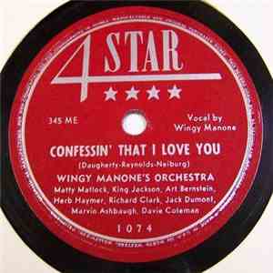 Wingy Manone's Orchestra - Cement Mixer / Confessin' That I Love You flac album
