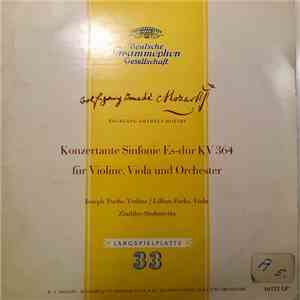 Wolfgang Amadeus Mozart - Joseph Fuchs ∙ Lillian Fuchs ∙ Zimbler-Sinfonietta - Konzertante Sinfonie Es-dur KV 364 (Für Violine, Viola Und Orchester) flac album