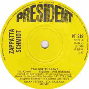 Zappatta Schmidt - You Got The Love flac album