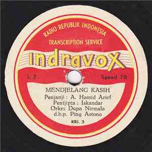 A. Hamid Arief - Mendjelang Kasih / Harum Kenanga flac album