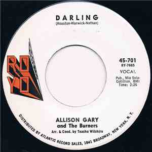 Allison Gary - Darling / Burn flac album