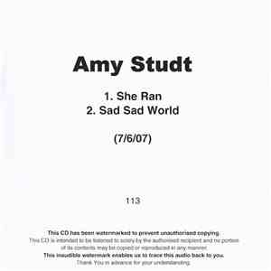 Amy Studt - She Ran / Sad Sad World flac album