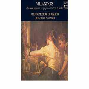 Atrium Musicae De Madrid - villancicos, chansons populaires espagnoles des 15e et 16e siècles flac album