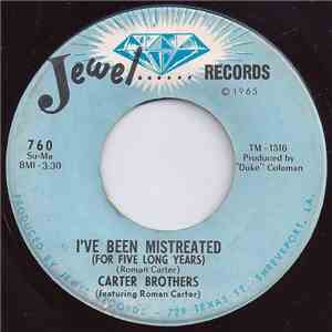 Carter Brothers - I've Been Mistreated (For Five Long Years) / I Don't Care flac album