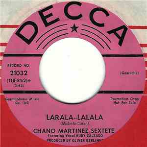 Chano Martinez Sextete Featuring Rudy Calzado - Larala-Lalala / Inocencia flac album