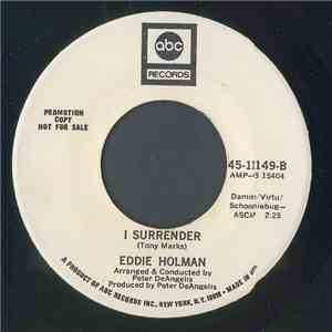Eddie Holman - I Love You / I Surrender flac album