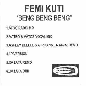 Femi Kuti - Beng Beng Beng flac album