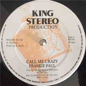 Frankie Paul / Hero Culture - Call Me Crazy / Hell In A Town flac album