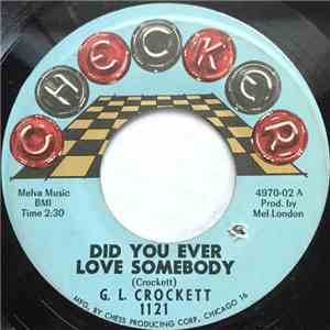 G. L. Crockett - Did You Ever Love Somebody / Look Out Mabel flac album