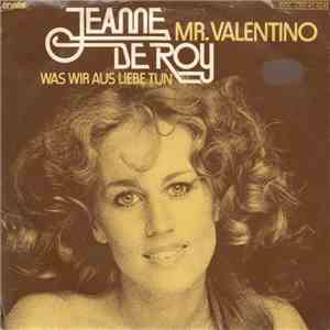Jeanne De Roy - Mr. Valentino flac album