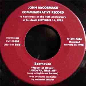 John McCormack  - Mount Of Olives flac album