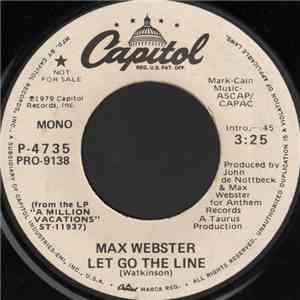 Max Webster - Let Go The Line flac album