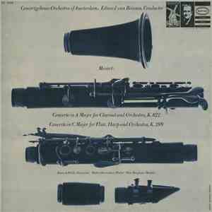 Mozart, Concertgebouw Orchestra Of Amsterdam, Eduard van Beinum - Concerto for Clarinet;Concerto for Flute and Harp flac album