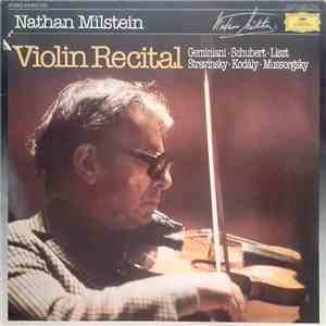 Nathan Milstein - Violin Recital flac album