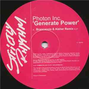 Photon Inc. - Generate Power flac album