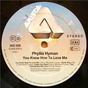 Phyllis Hyman - You Know How To Love Me flac album